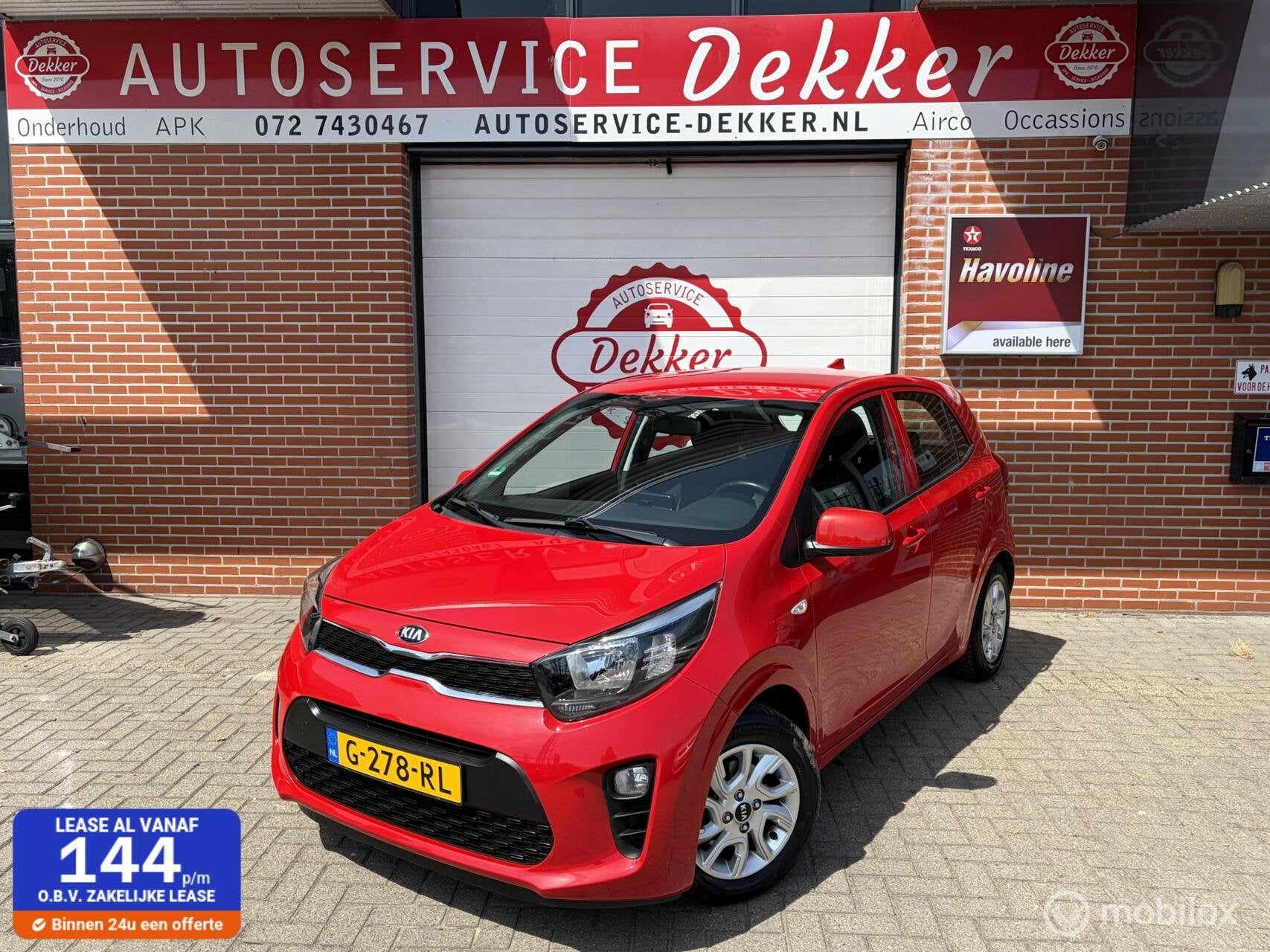 Kia Picanto 1.0 MPi DynamicLine, Voorwielaandrijving, Gebruikt, Euro 6, 4 stoelen