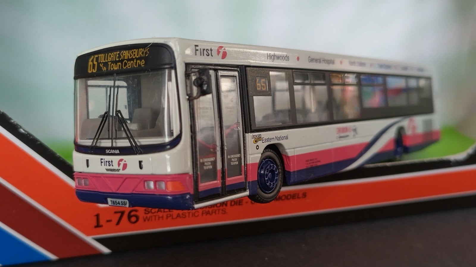 Wright Scania Axcess First Eastern Natioanal 1:76 EFE Pol, Verzenden, ., Nieuw, .