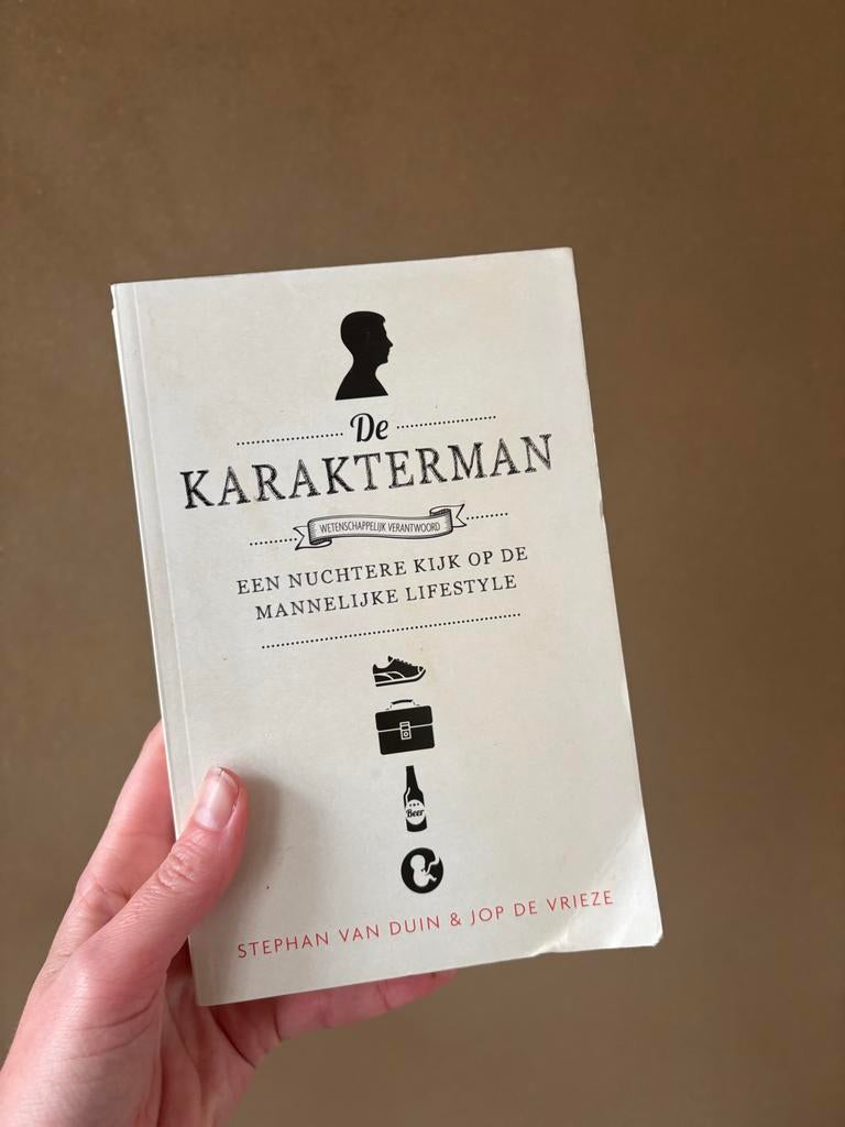 De Karakterman - Stephan van Duin & Jop de Vrieze, Boeken, Ophalen of Verzenden, Gelezen