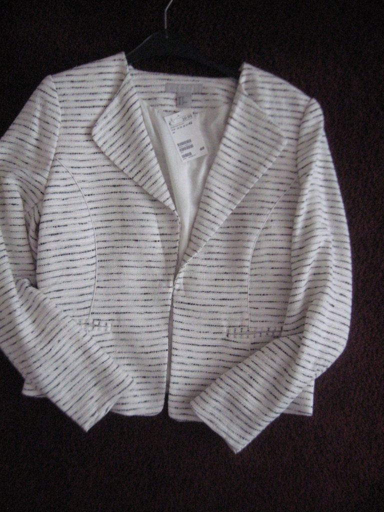 NIEUW met kaartje H&M colbert maat 42, H&M, Overige kleuren, Maat 42/44 (L), Ophalen of Verzenden
