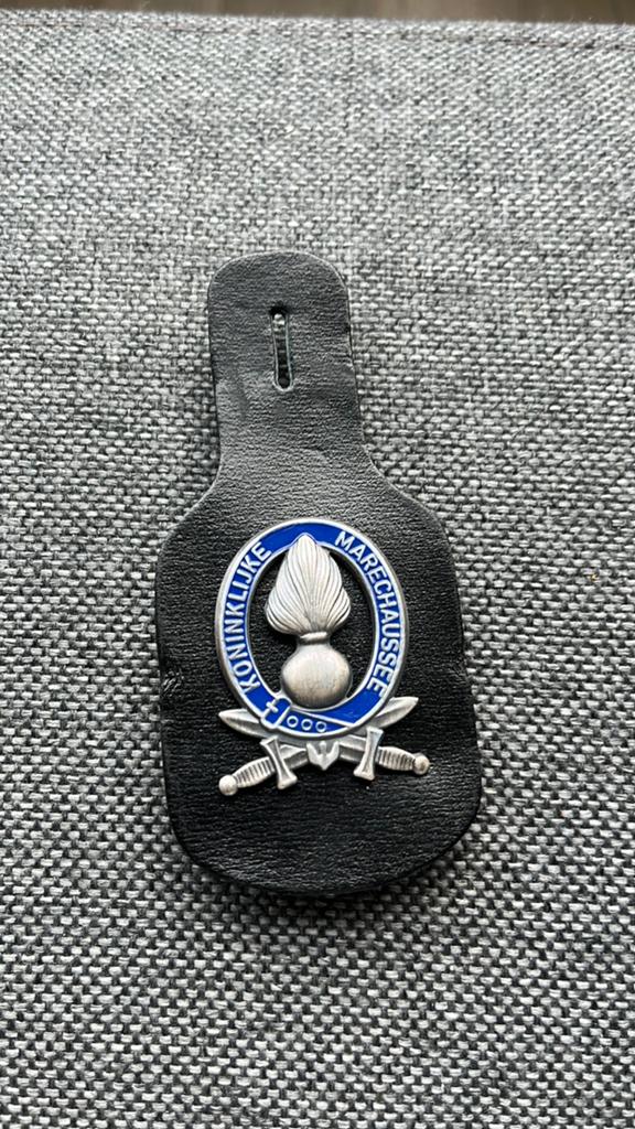 Borstzakhanger brevet koninklijke marechaussee, Verzamelen, Militaria | Algemeen, Verzenden, Marechaussee, Nederland, Embleem of Badge