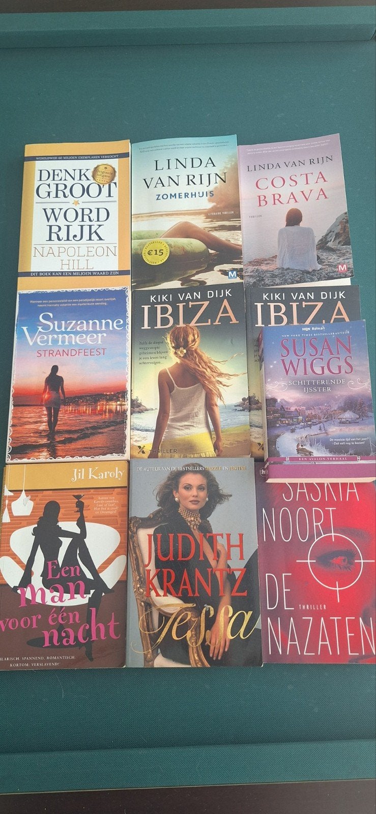 Diverse boeken: thrillers, romans en zelfhulp, Ophalen of Verzenden, Gelezen, Diverse auteurs, Nederland