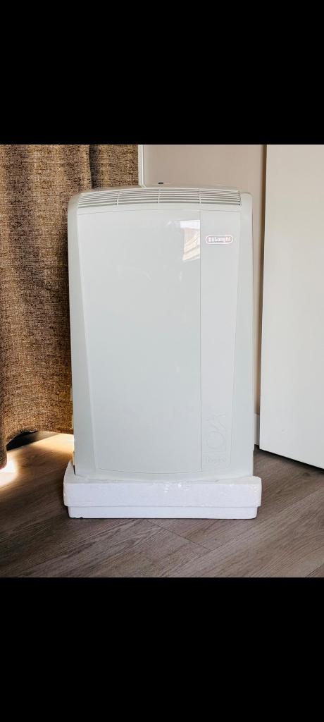 Mobiele airco Delonghi, Witgoed en Apparatuur, Airco's, 3 snelheden of meer, Ophalen of Verzenden, Zo goed als nieuw, Koelen en Ontvochtigen