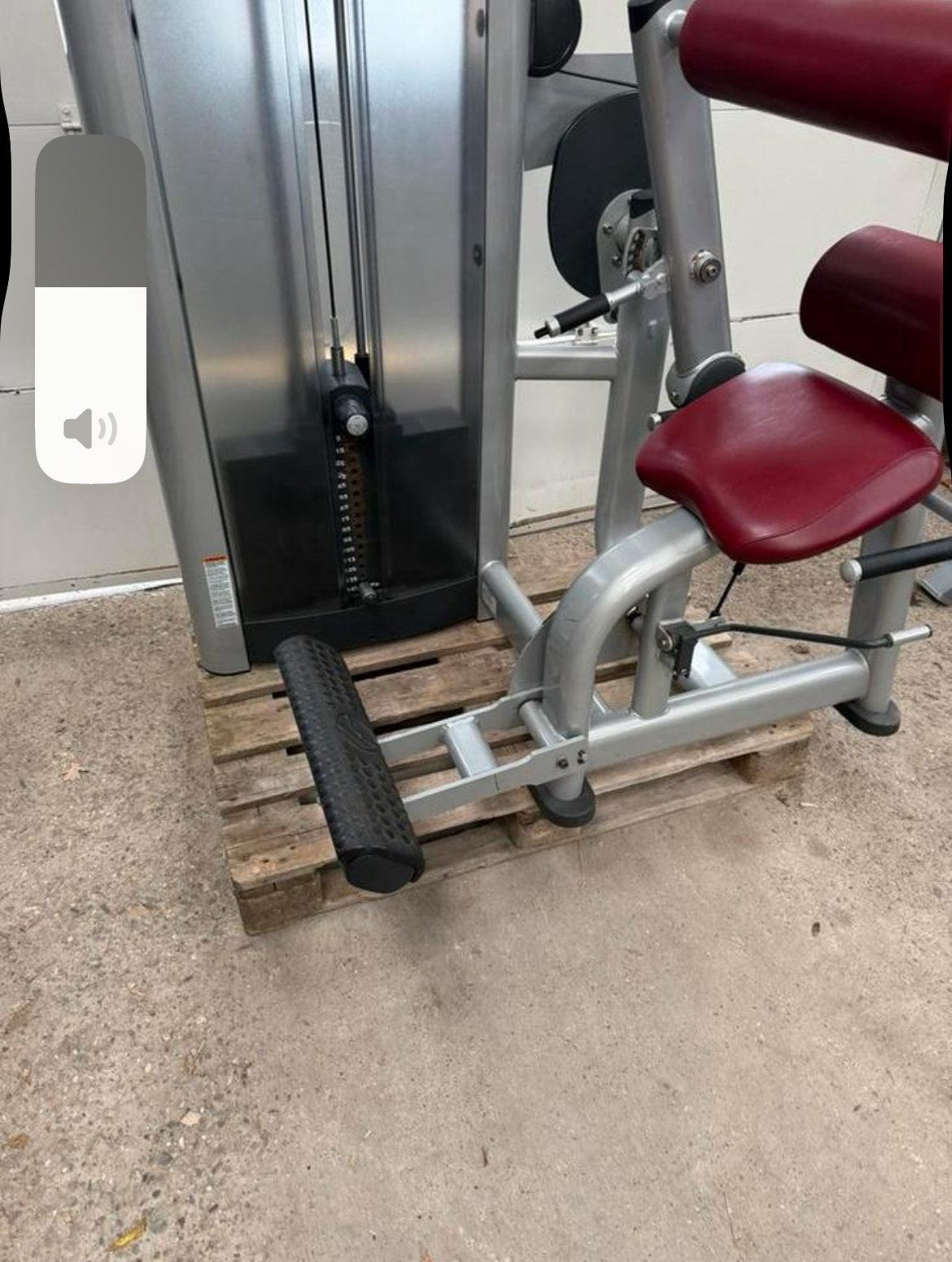 Life Fitness signature Back extension / backextension, Ophalen, Benen, Gebruikt, -