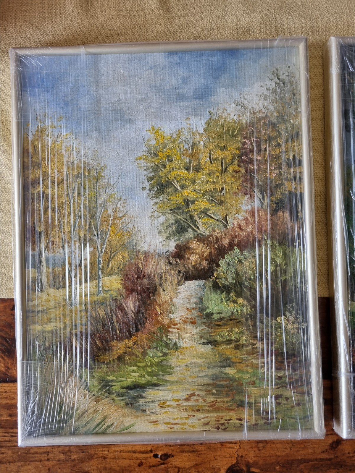 2 heldere leuke landschaps schilderijen, Ophalen
