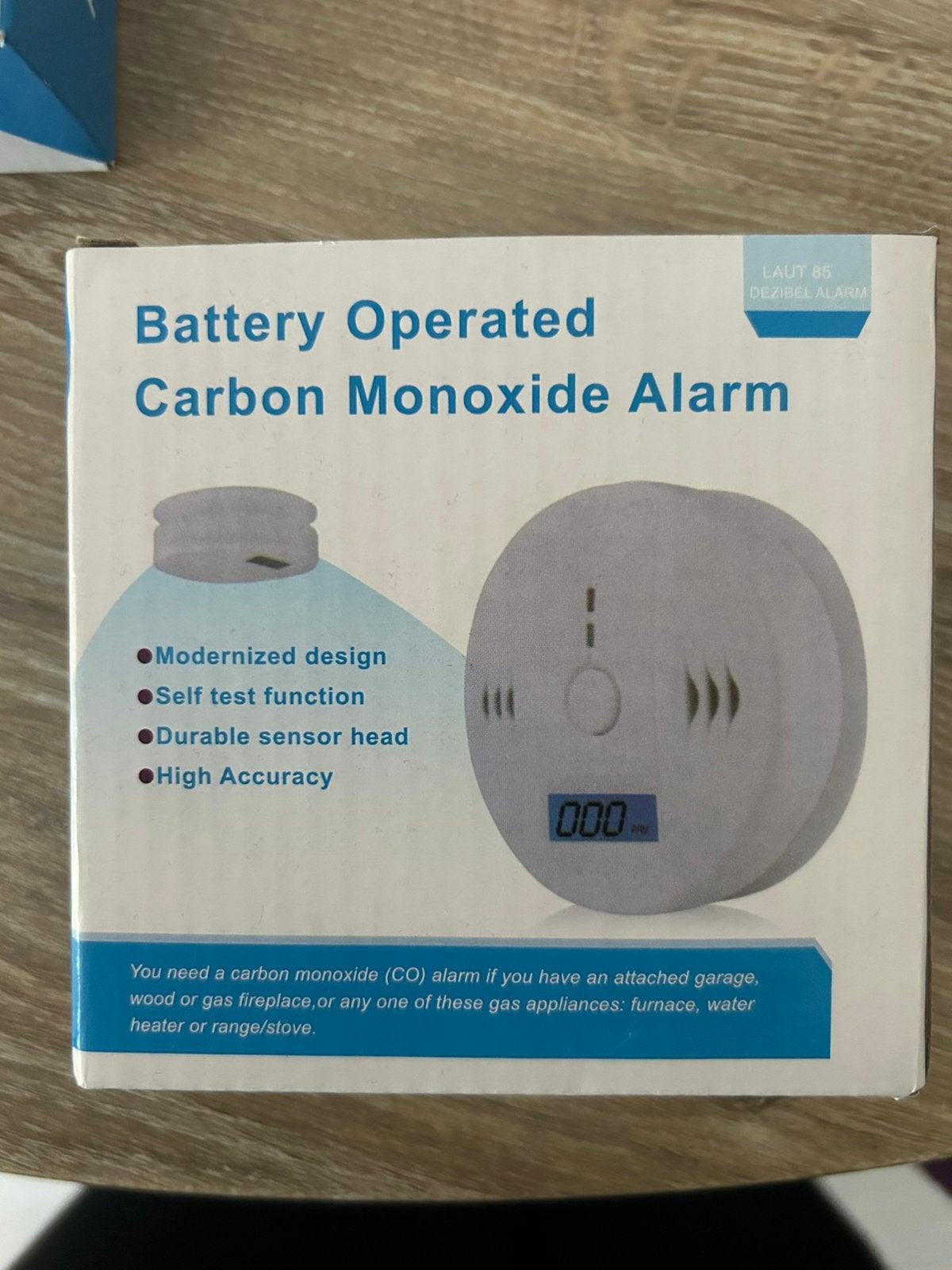 Koolmonoxide melder nieuw, Ophalen of Verzenden, Nieuw, Detector, Sensor of Melder, Overige soorten