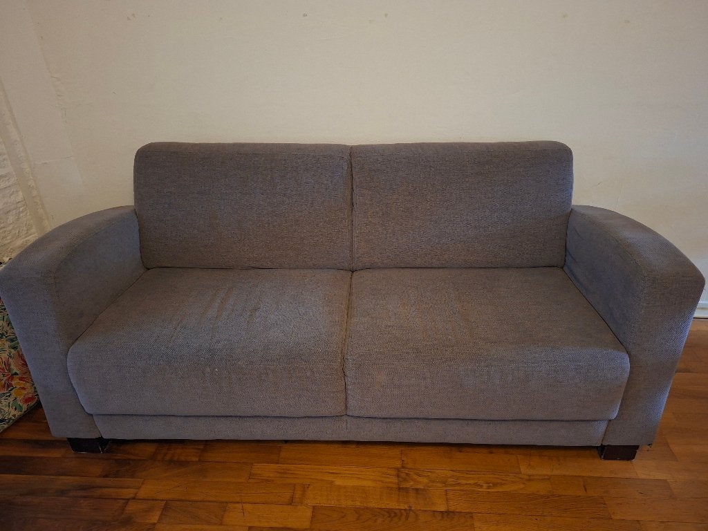 Bank, Huis en Inrichting, Ophalen, Gebruikt, Tweepersoons, Rechte bank