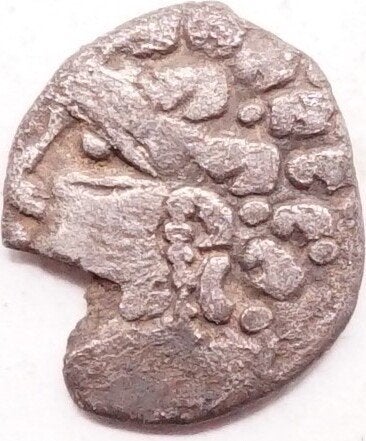 Obool 121 tot 82 v.Chr., Gallie, Massalia, Postzegels en Munten, Ophalen of Verzenden, Frankrijk, Losse munt, Zilver
