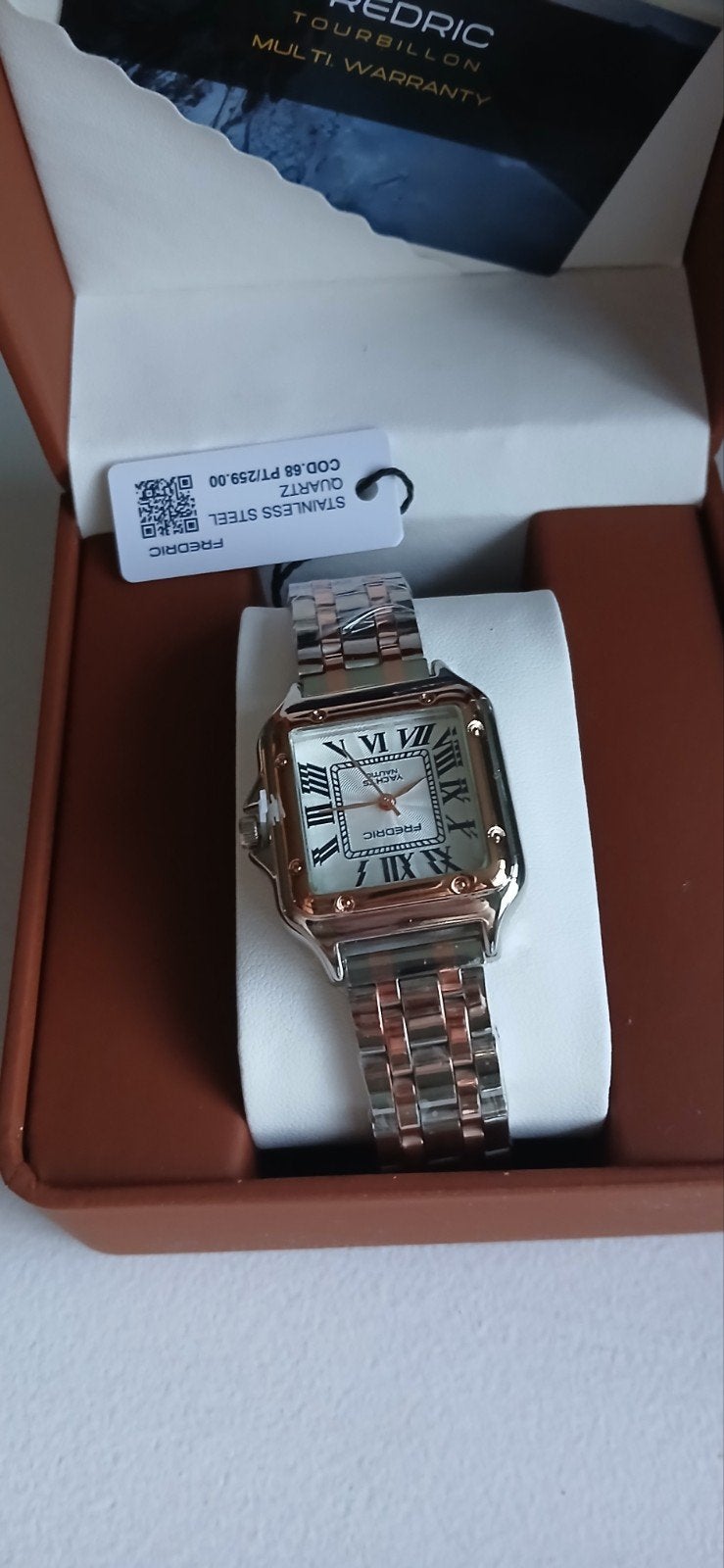 Frederique Constant Dames Horloge - Elegant & Stijlvo, Overige merken, Staal, Staal, Polshorloge