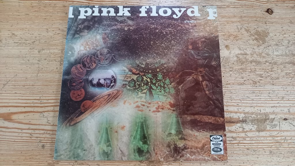 lp album Pink Floyd ‎- A Saucerful Of Secrets, LP, Gebruikt, Reissue, Ophalen of Verzenden