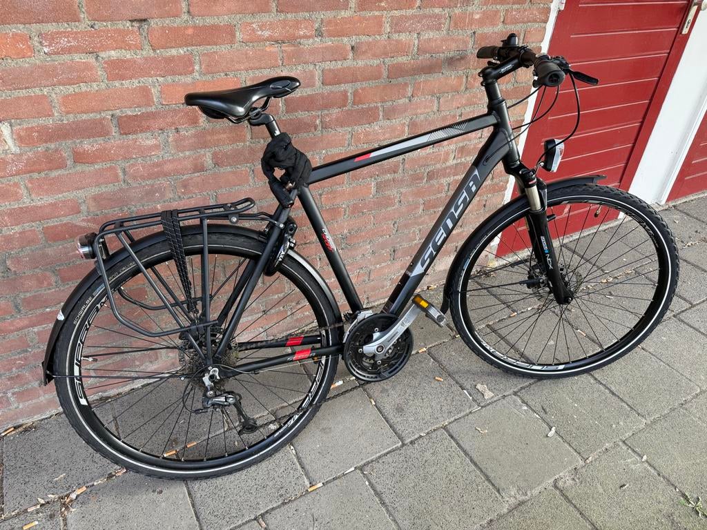 Sensa Cross Sport Herenfiets, 28 inch, Zo goed als nieuw, Meer dan 20 versnellingen, Schijfrem