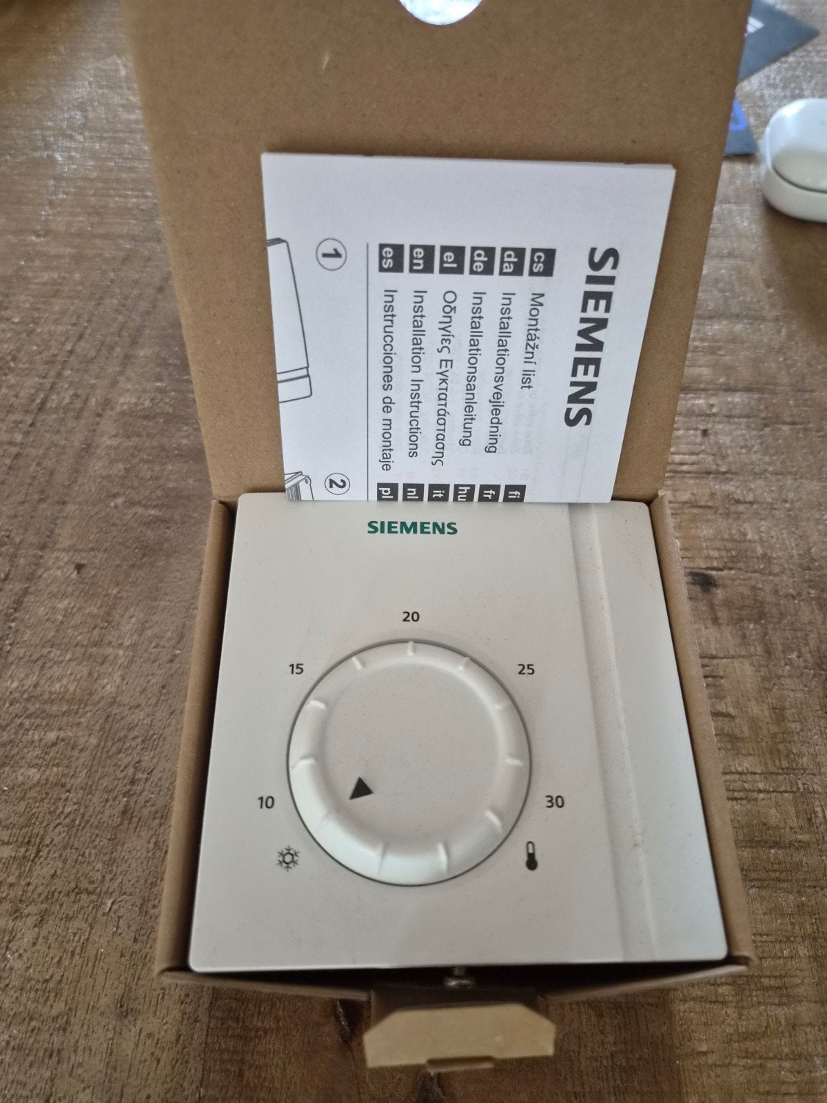 Siemens Thermostaat, Ophalen, Nieuw
