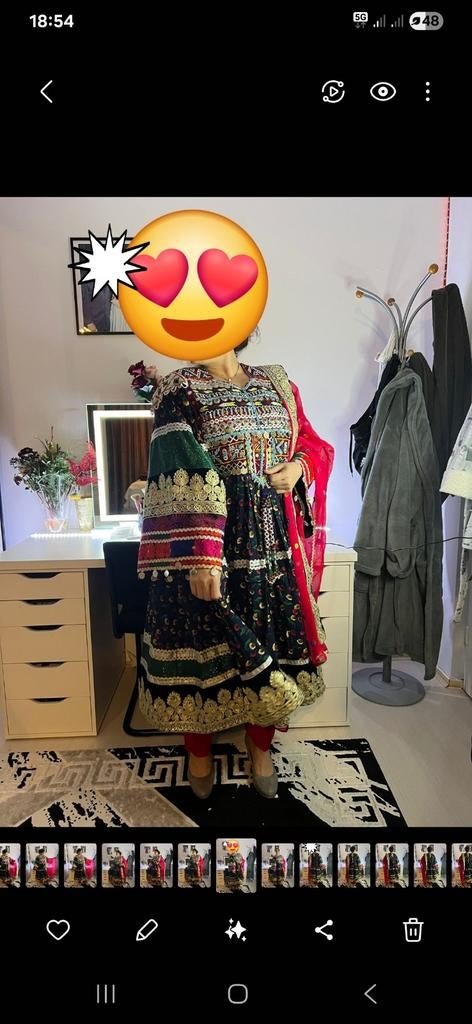 Afghaanse traditionele kleding, Ophalen of Verzenden