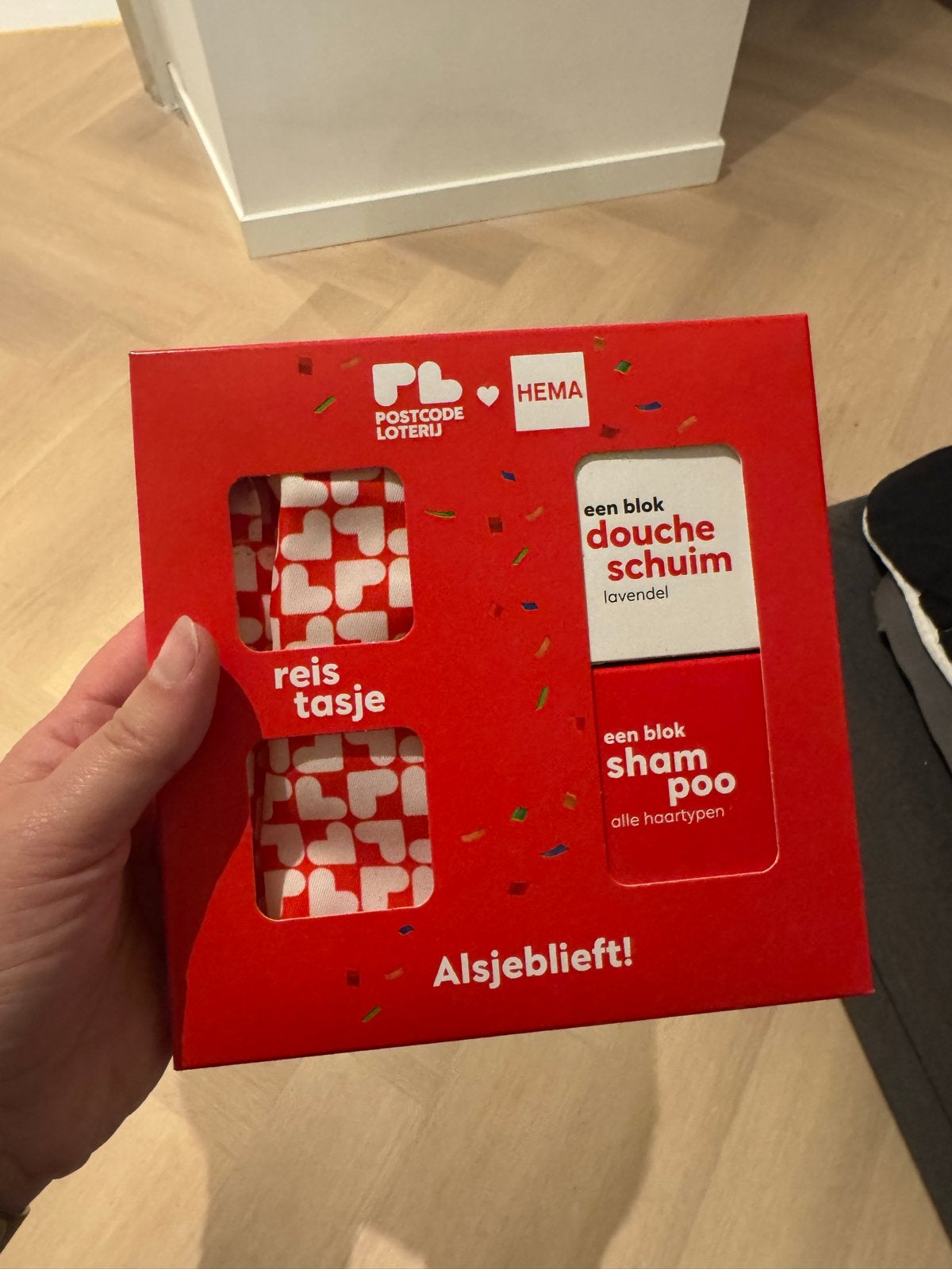 Hema Douche Schuim & Shampoo Blokken met Reistasje, Ophalen, Nieuw, Bad & Douche