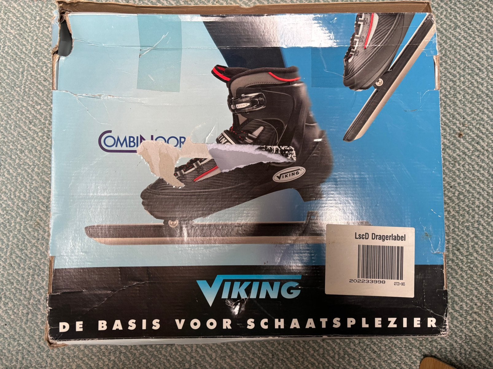 Viking combi noren maat 41, Sport en Fitness, Schaatsen, Ophalen, Combinoren, Nieuw, Viking