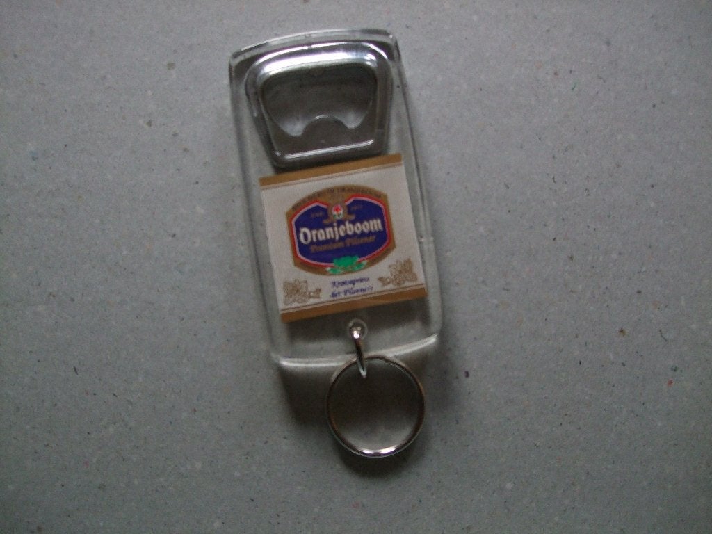 Oranjeboom bier opener (nr.2) cq sleutelhanger, Verzamelen, Ophalen of Verzenden, Nieuw, Flesopener, Oranjeboom