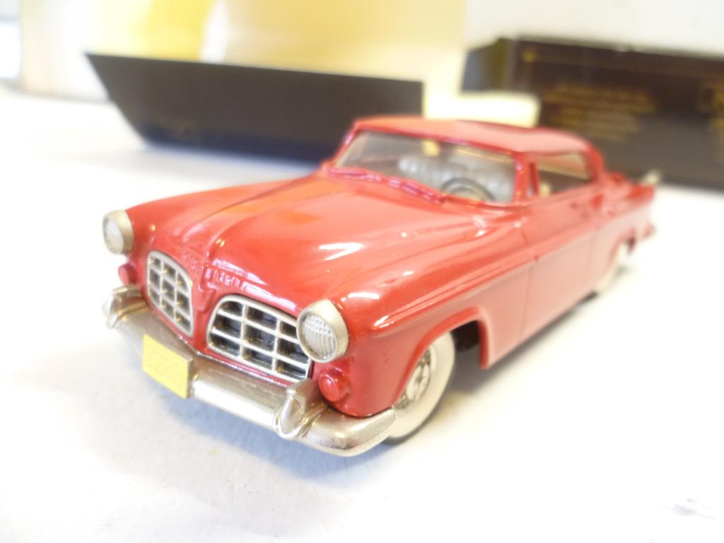 Brooklin BRK19 Chrysler C300 Hardtop Coupé 1955 1:43 auto, Ophalen of Verzenden, Nieuw, Auto, Overige merken