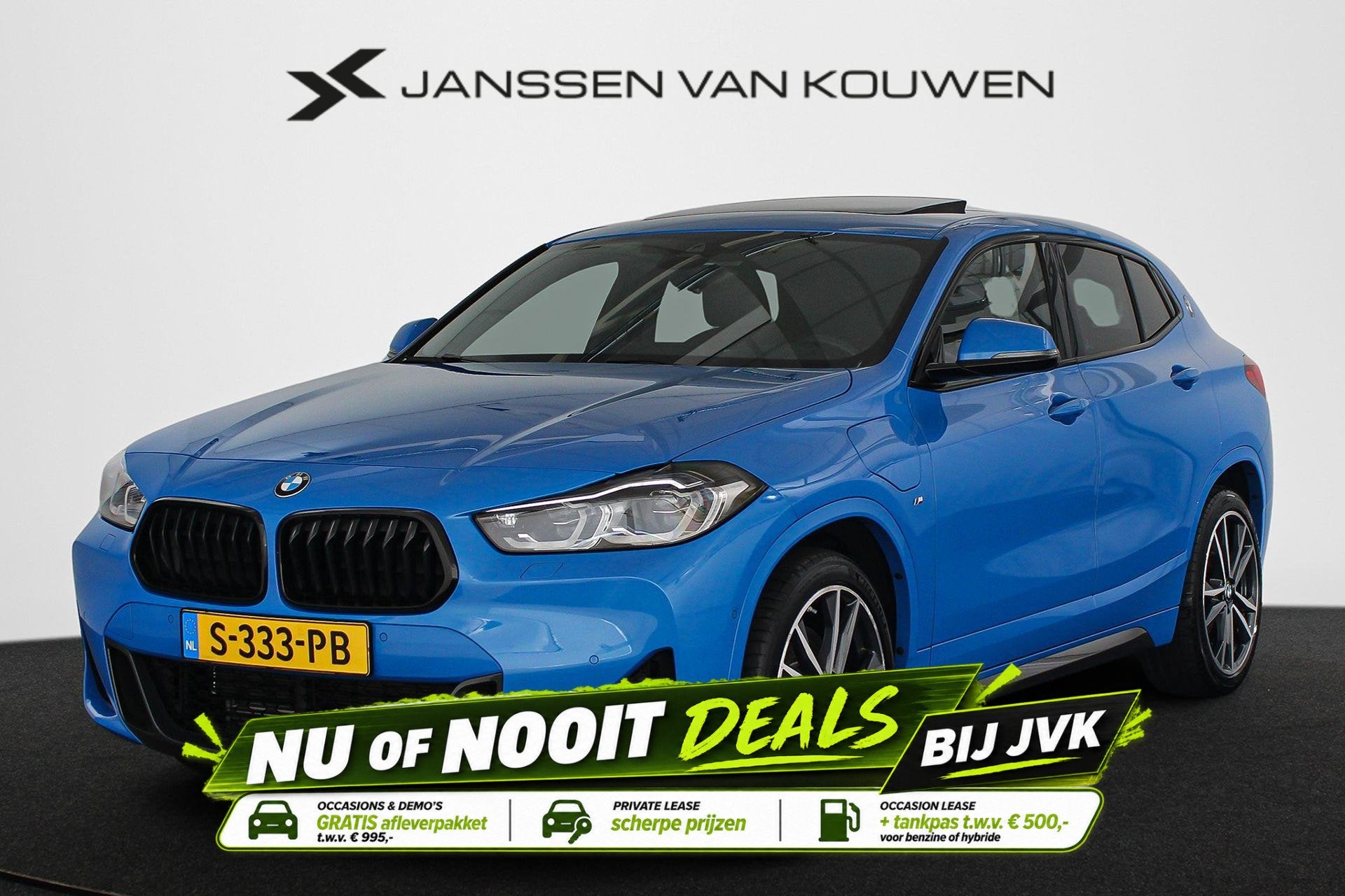 BMW X2 xDrive25e M Sport Panoramadak Head-Up HiFi Keyless Me, Auto's, Automaat, Gebruikt, Blauw, Plug-in hybride