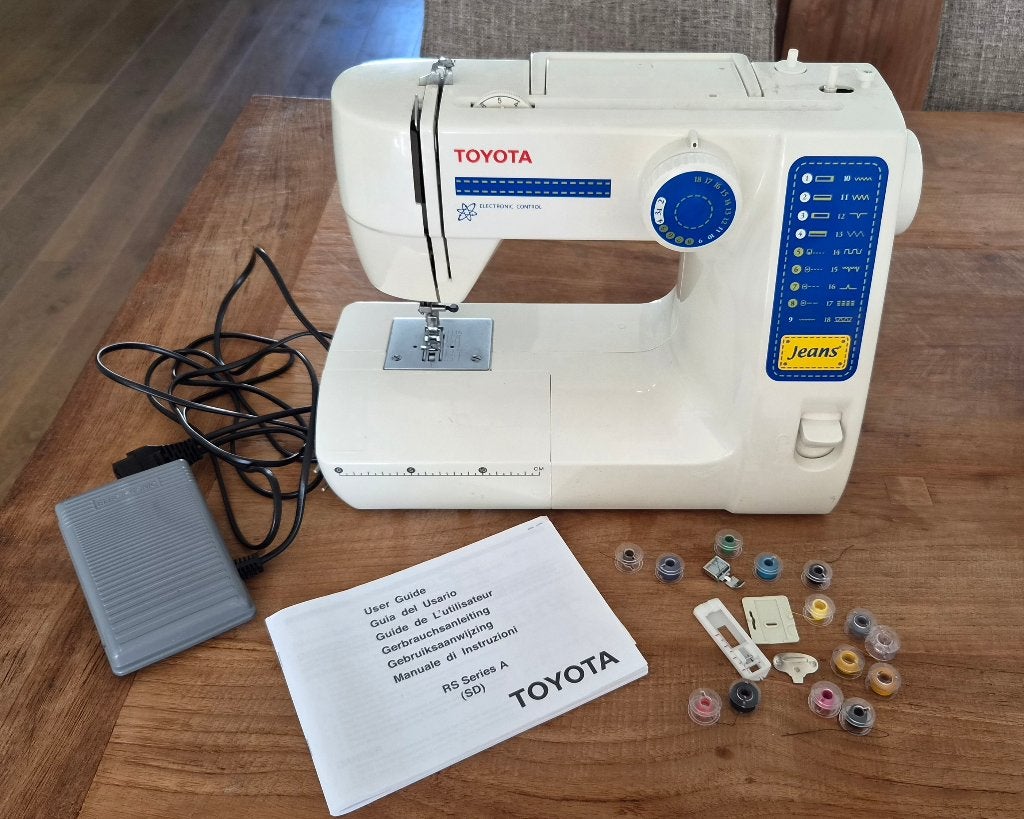 Toyota Jeans naaimachine, Ophalen, Gebruikt, Naaimachine, Overige merken