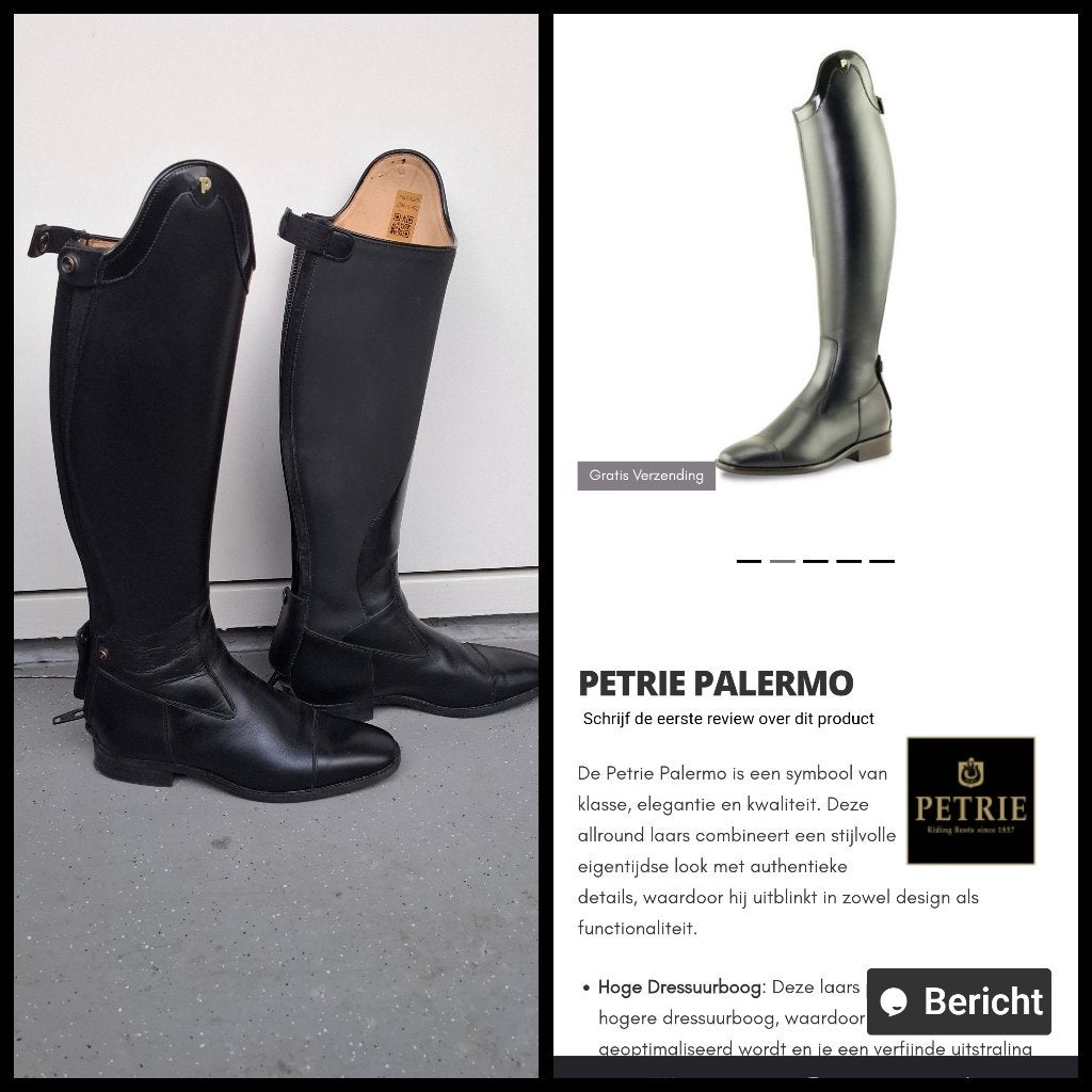 Petri paardrij laarzen maat 40, Ritssluiting, Dressuur, Nieuw, Ophalen of Verzenden