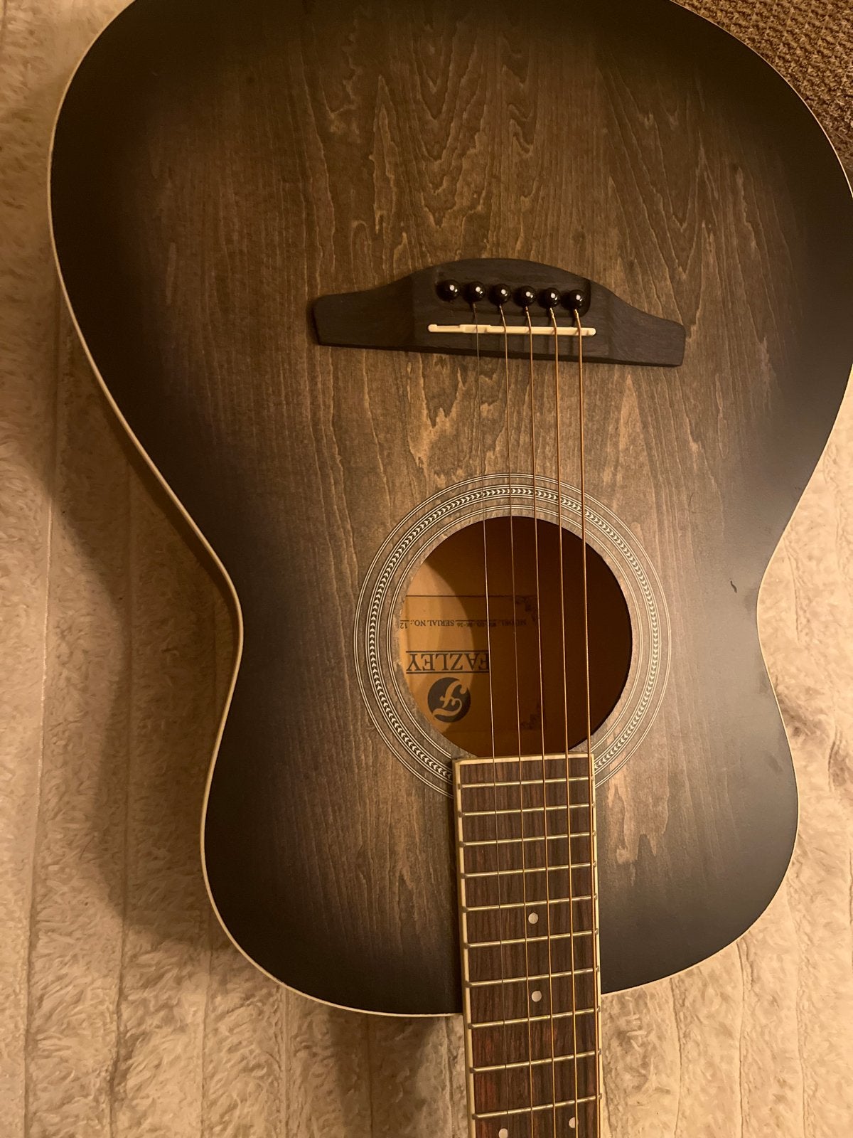 Fazley akoestische gitaar,, Ophalen of Verzenden, Zo goed als nieuw, Western- of Steelstringgitaar