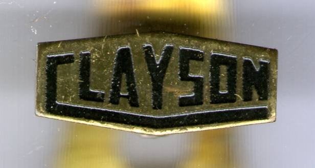 Clayson landbouwmachines koper knoopspeld 18x8 mm ( E_236), Verzenden, Nieuw, Transport, Speldje of Pin