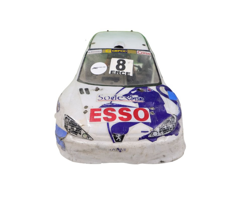 Kyosho Peugeot 1/10 elektro rc auto, Hobby en Vrije tijd, Modelbouw | Radiografisch | Auto's, Elektro, Gebruikt, Verzenden, Schaal 1:10