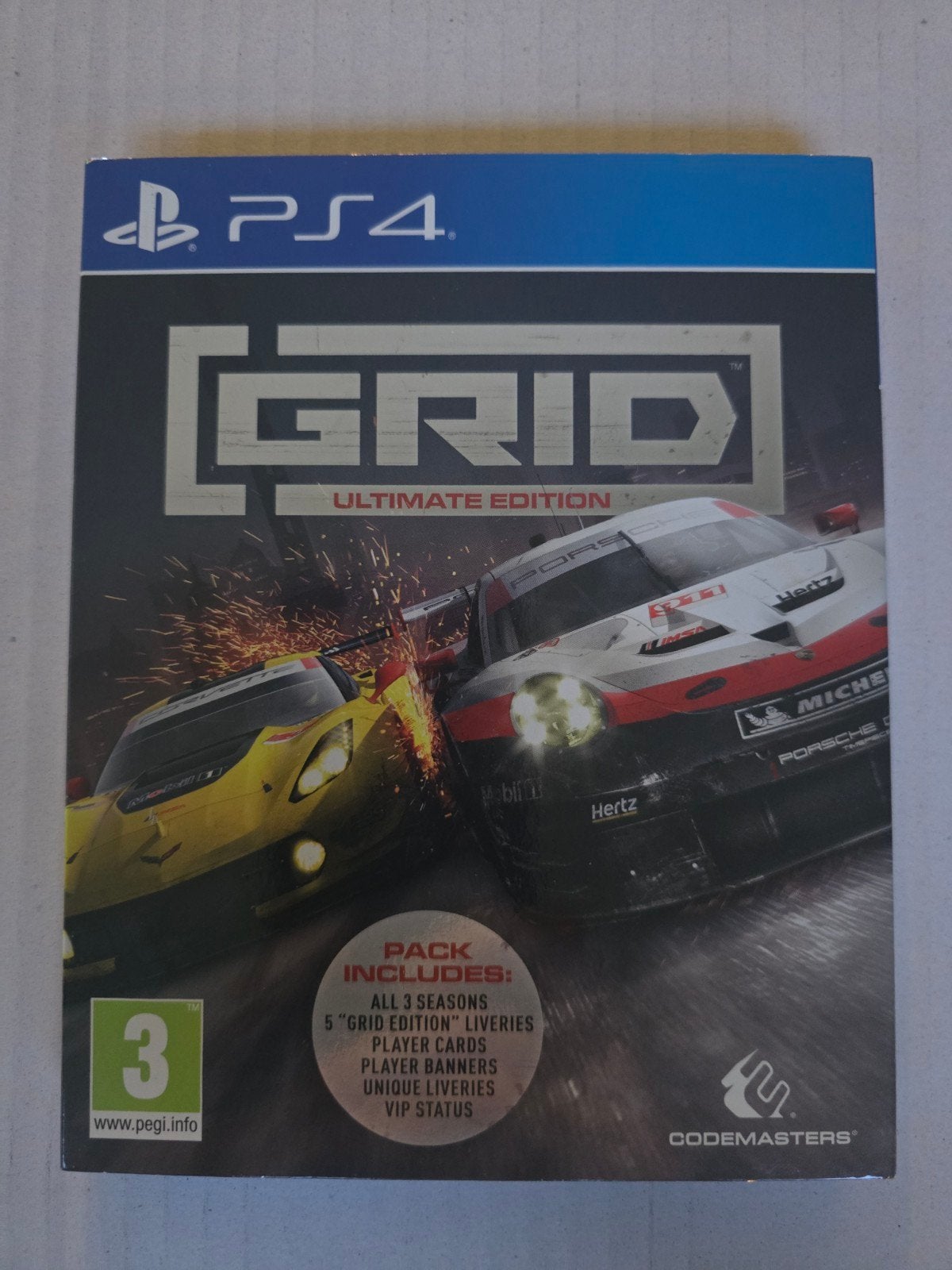 GRID Ultimate Edition PS4 - Racegame, Spelcomputers en Games, Games | Sony PlayStation 4, Online, 1 speler, Racen en Vliegen, Ophalen of Verzenden