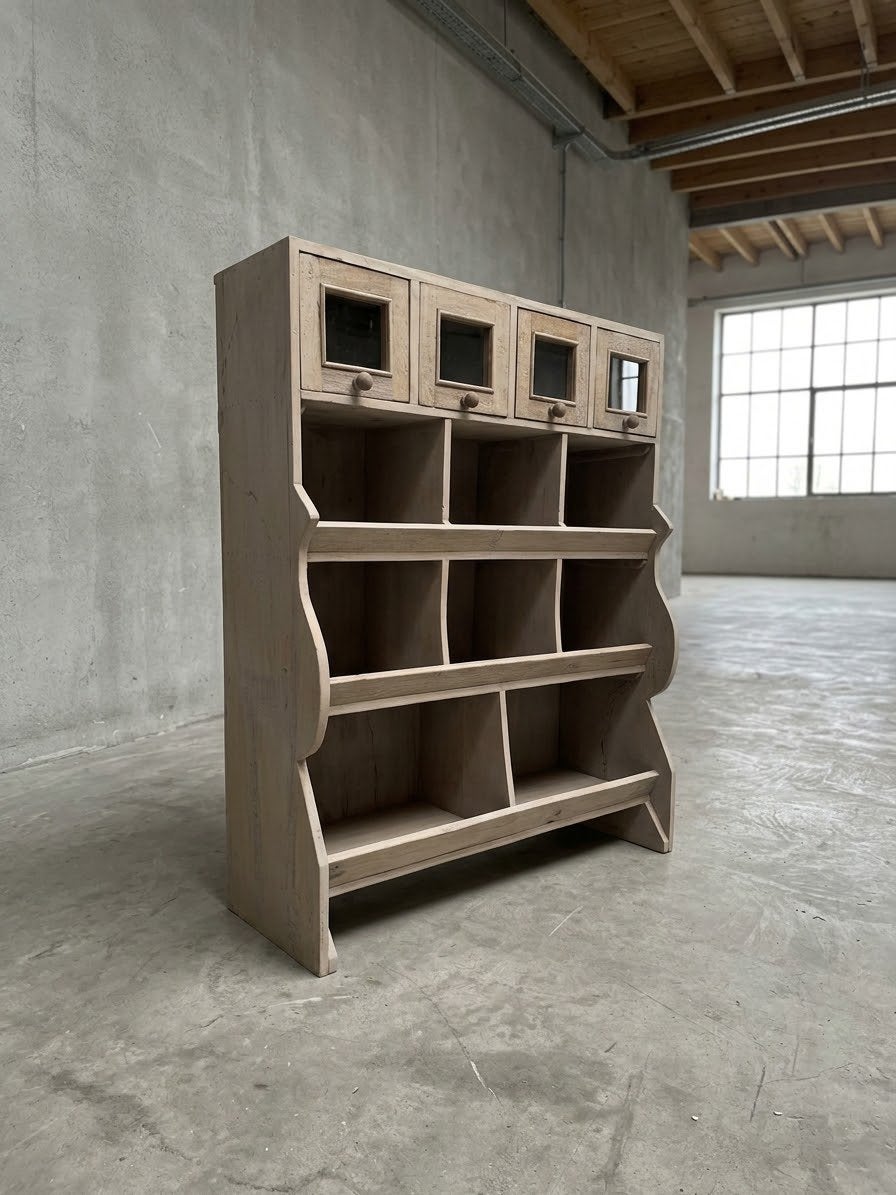 Stoere Winkelkast Grutterskast - massief hout en Functioneel, Ophalen