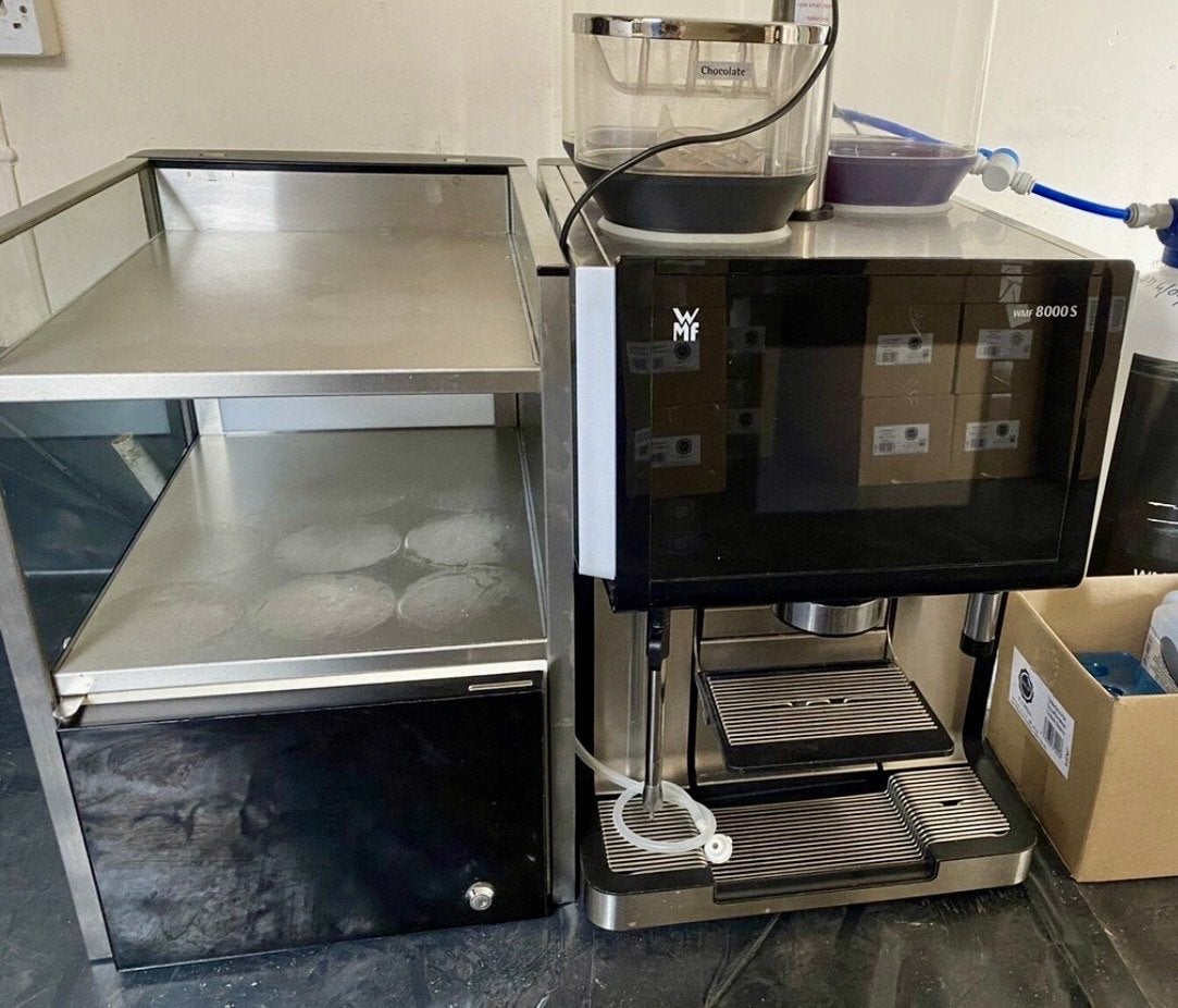 WMF 8000S Professionele Koffiemachine, Ophalen, 10 kopjes of meer, Koffiemachine, Koffiebonen