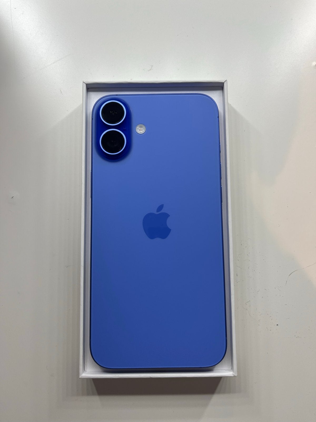 iPhone 16 Plus Blauw 128GB - 100% Batterij - Apple Care