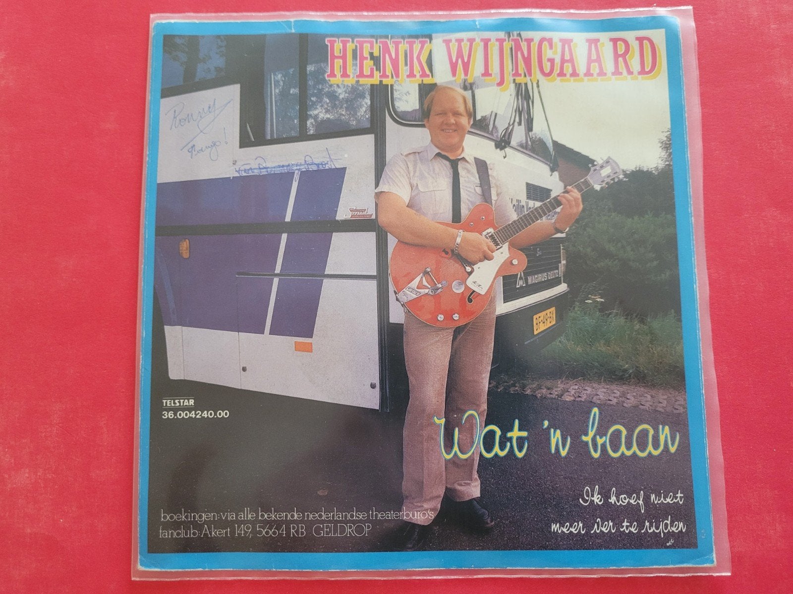 Henk Wijngaard - Wat een baan, Ophalen, Gebruikt, Overige formaten, Levenslied of Smartlap