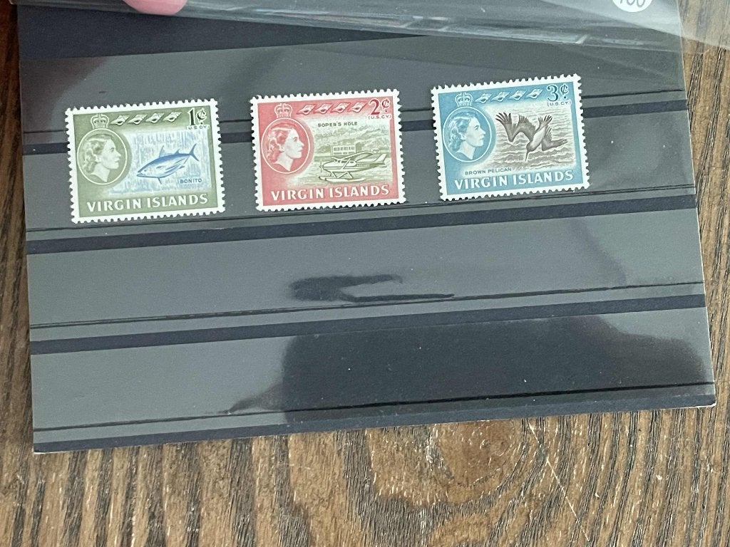 postzegels Virgin Islandskaart 150 postfris, Postzegels en Munten, Verzenden, Postfris, Zuid-Amerika