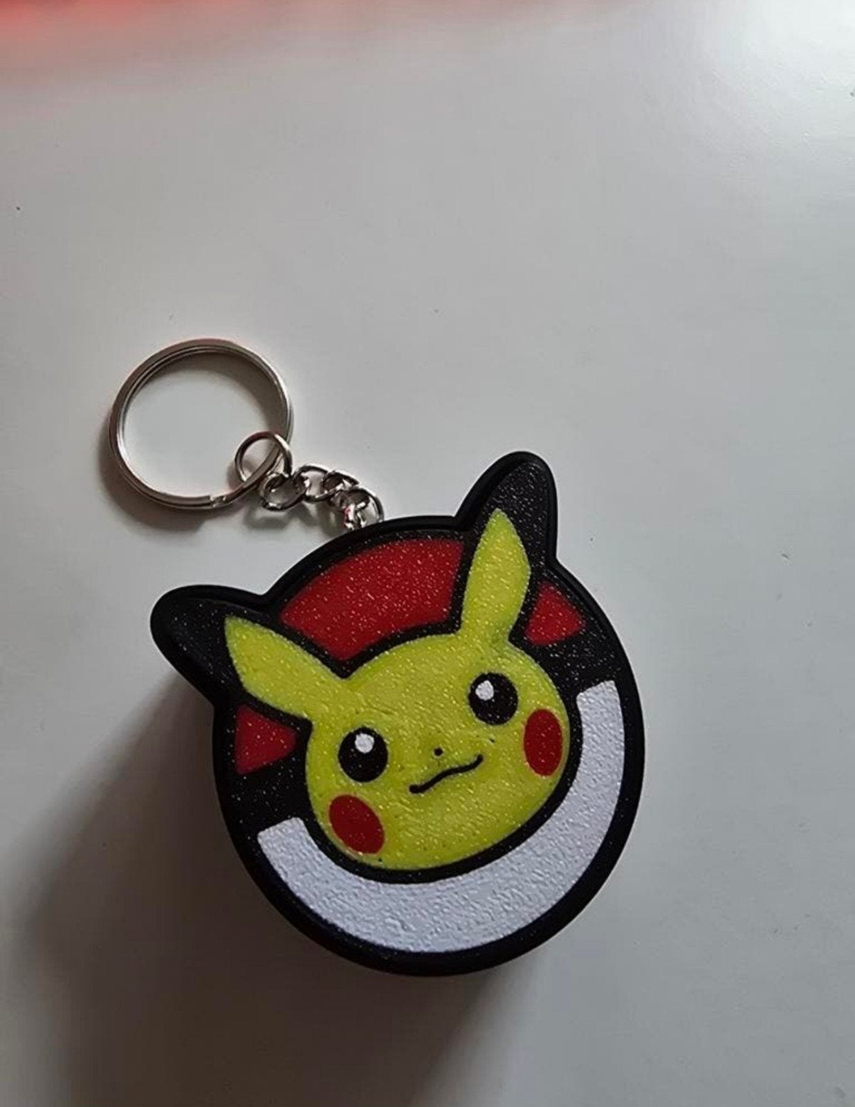 Pikachu toetsenbord clicker sleutelhanger pokemon 3d, Ophalen of Verzenden, Nieuw