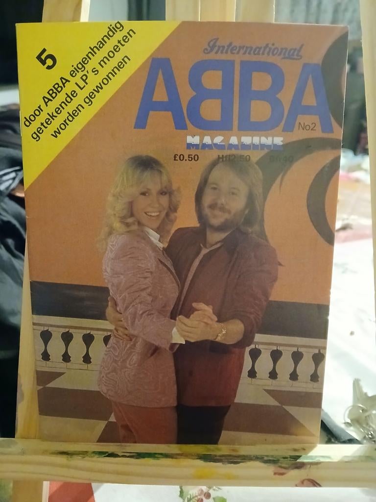 ABBA International Magazine No. 2 - Zeldzaam verzamelobject, Boeken, Tijdschriften en Kranten, Ophalen of Verzenden, Gelezen, Muziek, Film of Tv