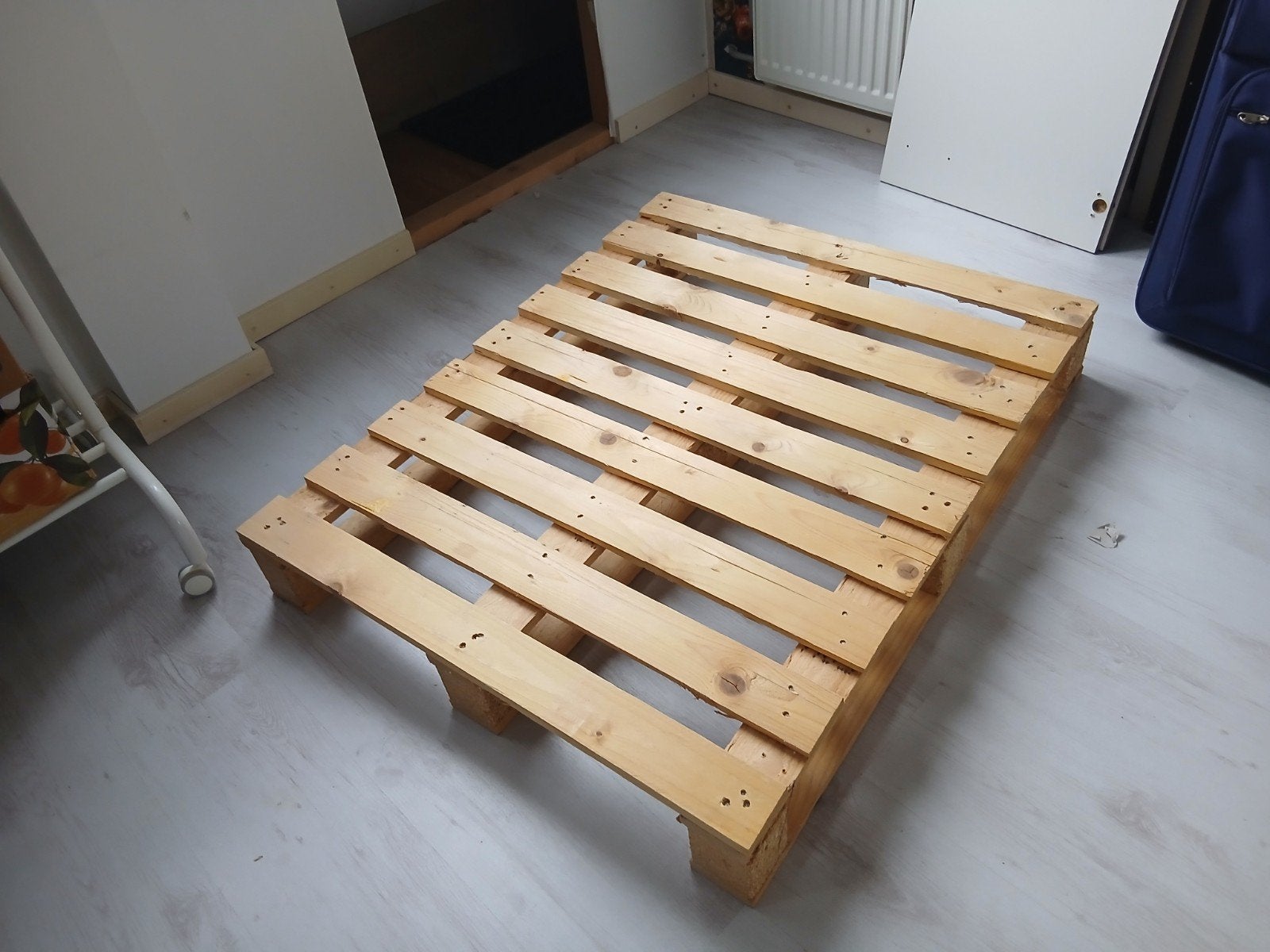 8 Houten Pallets - Zo goed als nieuw, Ophalen, Zo goed als nieuw, 50 mm of meer, Pallet