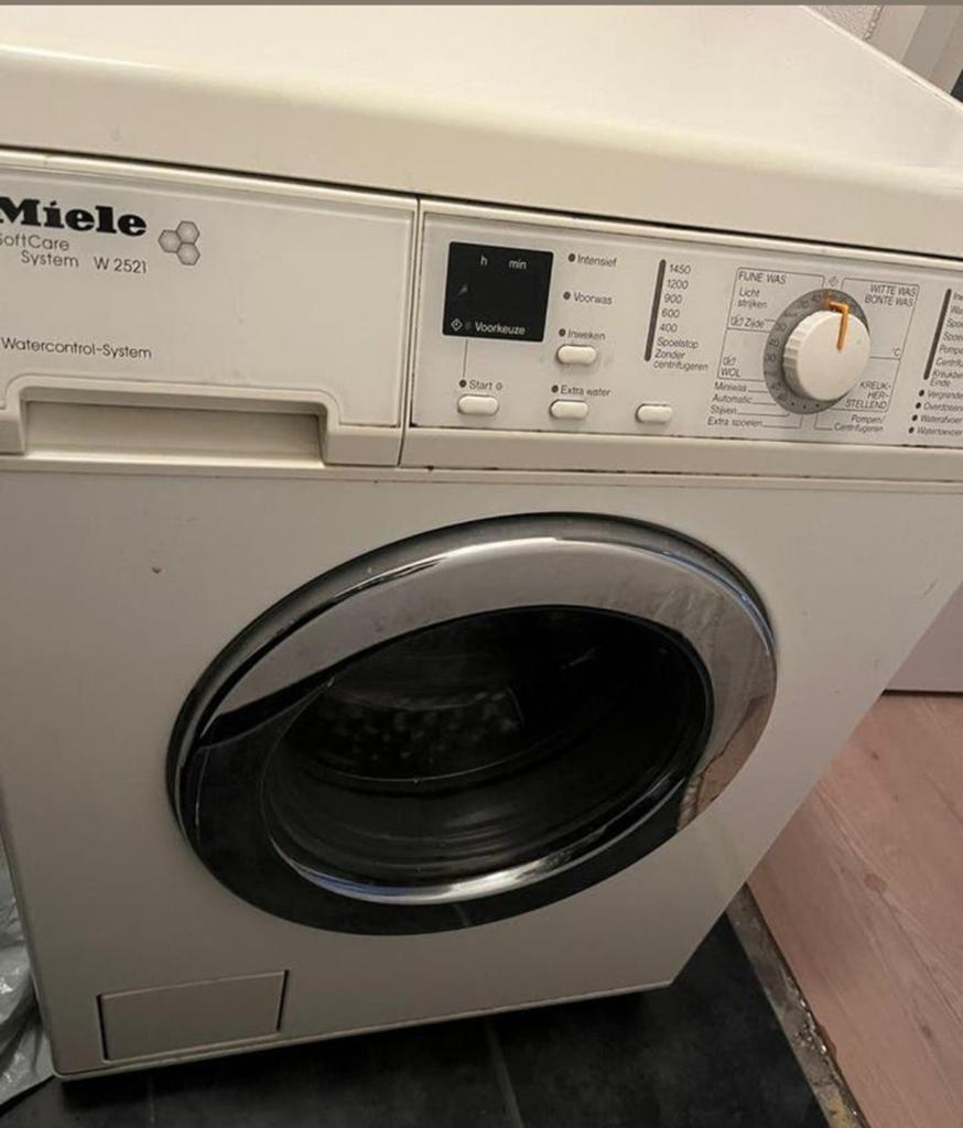 Miele wasmachine, Witgoed en Apparatuur, Wasmachines, Ophalen, 1200 tot 1600 toeren, 85 tot 90 cm