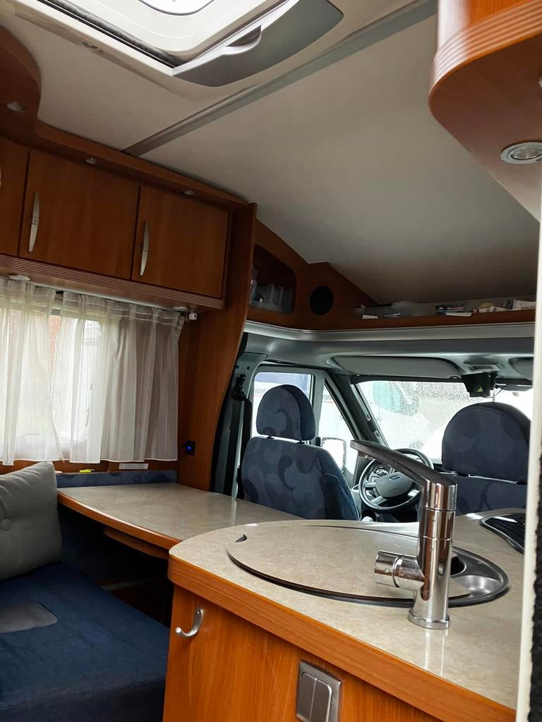Hymer Ece 553 – Ford 2.2 TDCI 140pk  Camper  2012, Caravans en Kamperen, Campers, Ringverwarming, Ford, Tot en met 2, Particulier