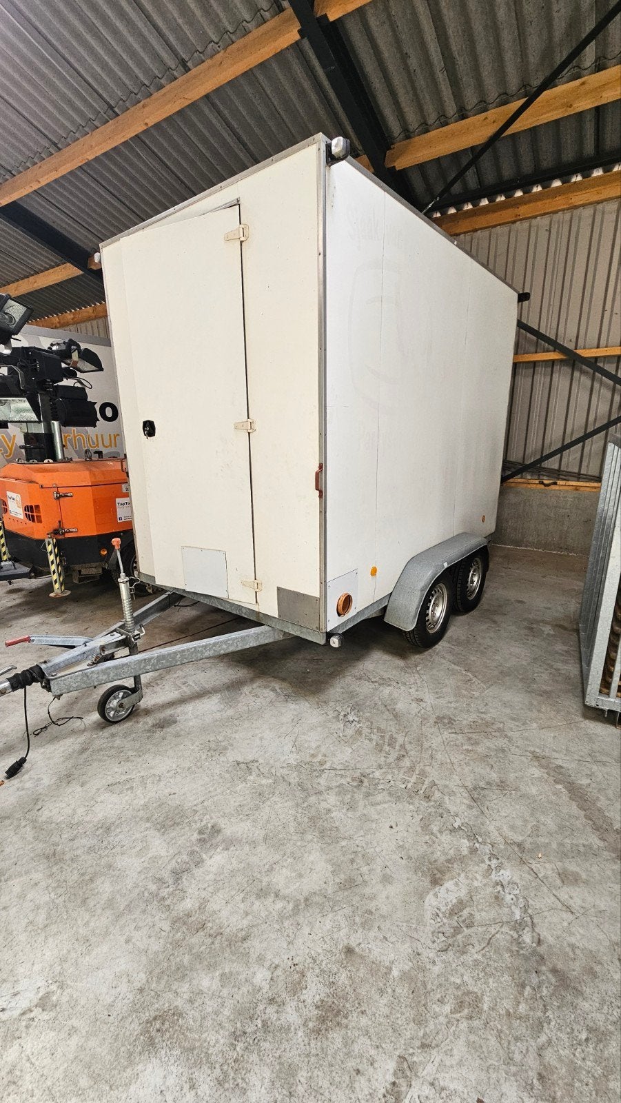 toiletwagen 1-1, Ophalen