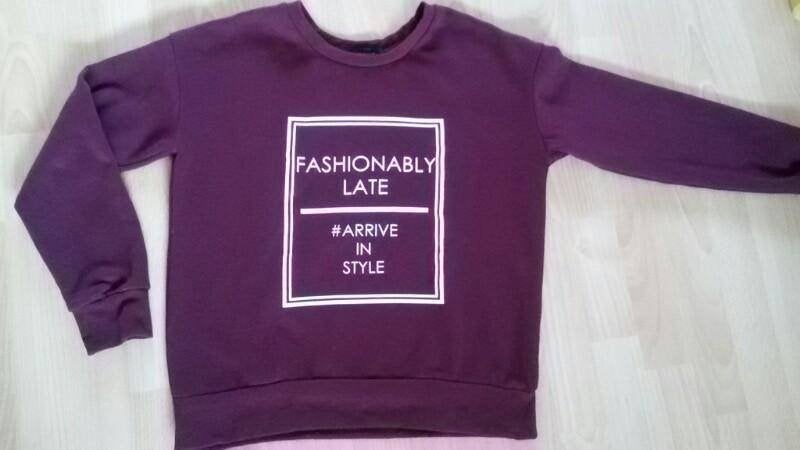Sweater Fashionably Late maat 34, Ophalen of Verzenden, Zo goed als nieuw, Maat 34 (XS) of kleiner, Rood