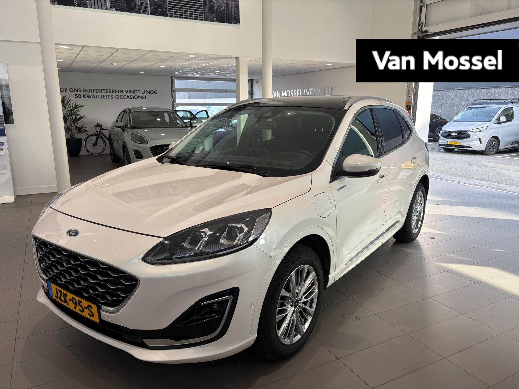 Ford Kuga 2.5 PHEV Vignale TREKHAAK | VIGNALE | LEDERE STOEL, 12 maanden, 14 kWh, Gebruikt, Euro 6