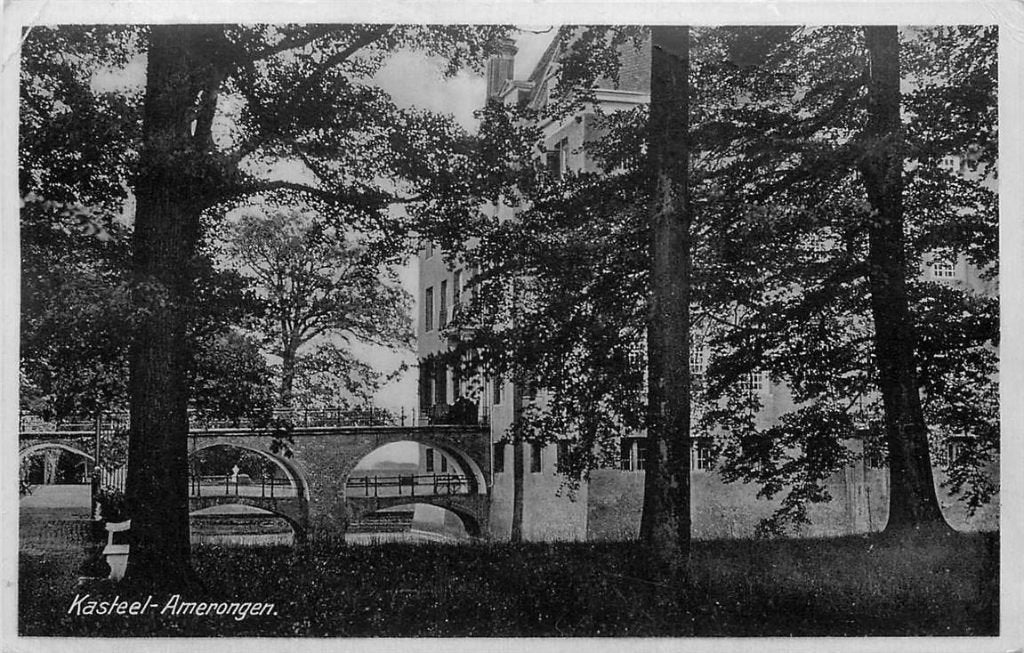 388-391-039 Amerongen Kasteel, Verzenden, Voor 1920, Utrecht