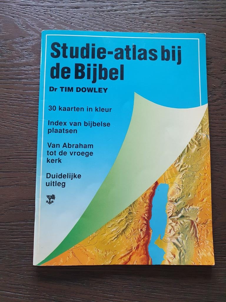 Studie-atlas bij de Bijbel - Dr. Tim Dowley, Ophalen of Verzenden, Gelezen, Dr. Tim Dowley, Christendom | Katholiek