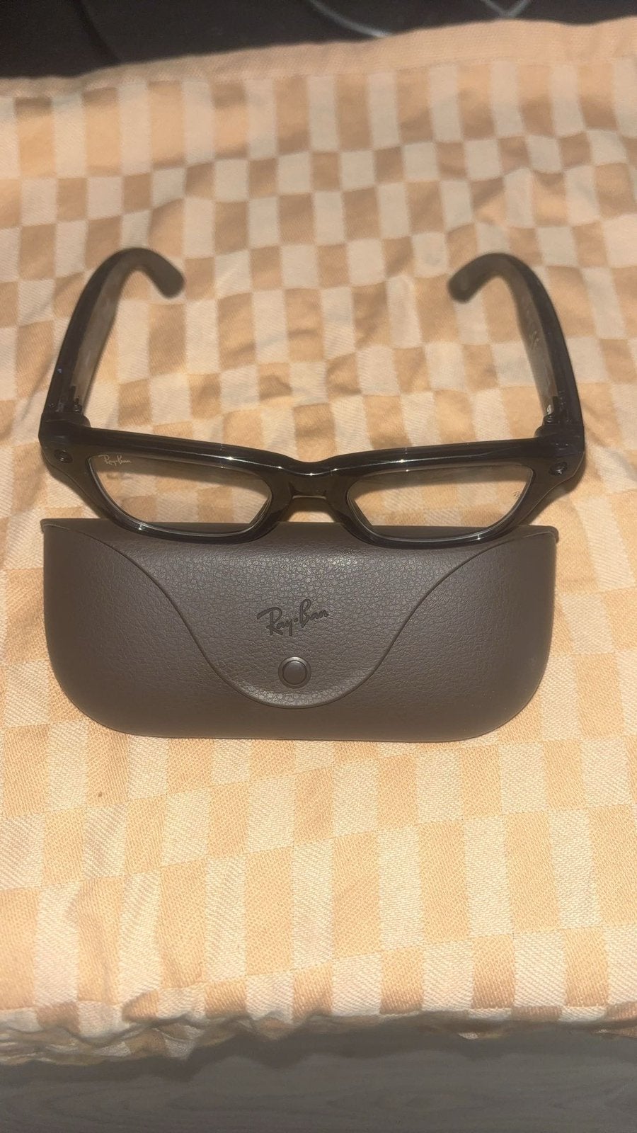 Rayban meta glass, Ophalen, Zo goed als nieuw, Zwart, Ray-Ban