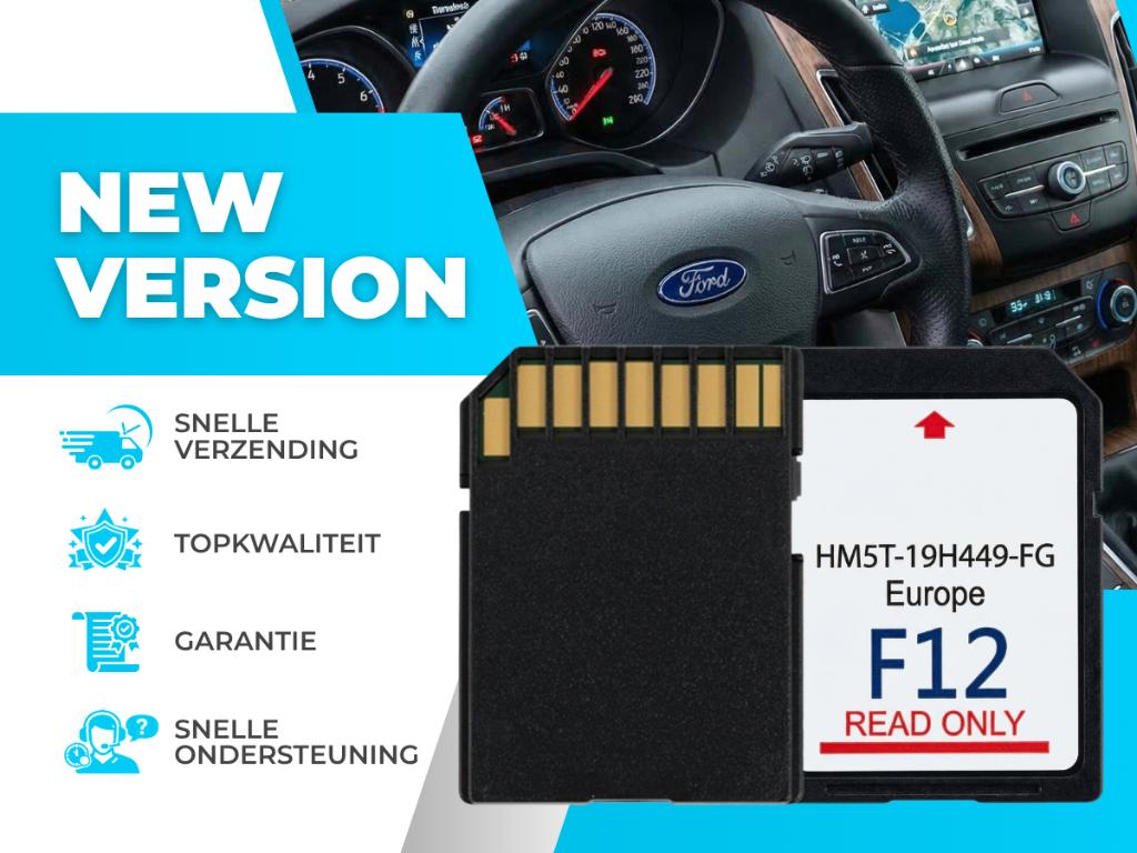 Ford F12, Sync 2  SD Kaart ✅ Navigatie Europa 2024-2025, Computers en Software, Navigatiesoftware, Verzenden, Nieuw, Heel Europa