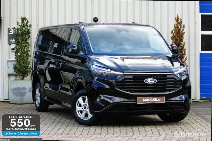 Ford Transit Custom L2 Automaat 2 Schuifdeuren EURO6 BPM VRI, Gebruikt, 4 cilinders, Met garantie (alle), 2500 kg