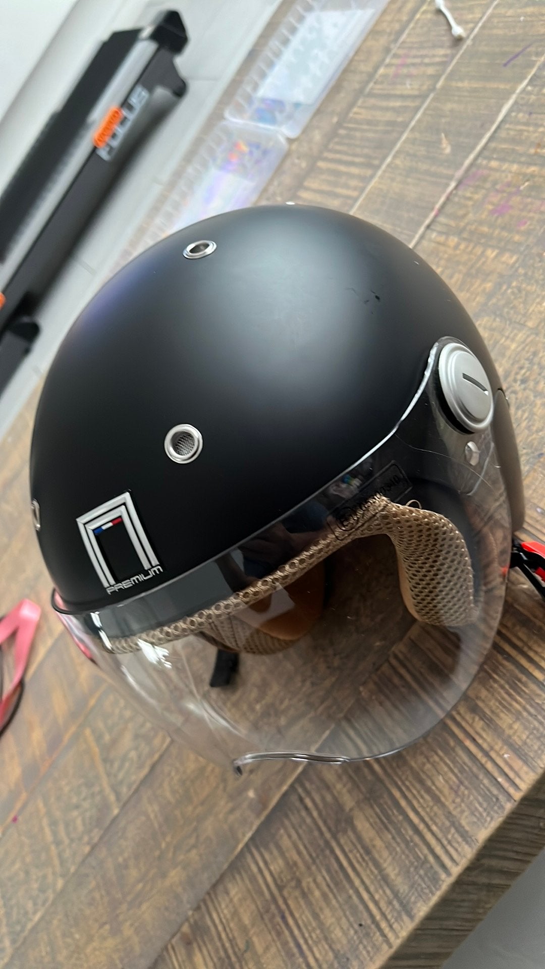 Kinderhelm | Maat XXS (50-51) | Scooterhelm | Motorhelm, Motoren, Kleding | Motorhelmen, Ophalen of Verzenden, Nieuw met kaartje