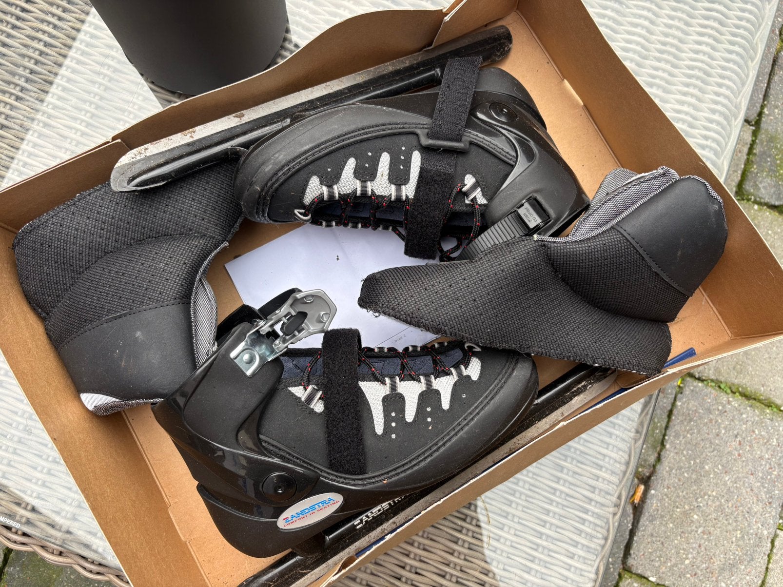Schaatsen een x gedragen, Ophalen of Verzenden, Zo goed als nieuw, Kunstschaatsen, Overige merken