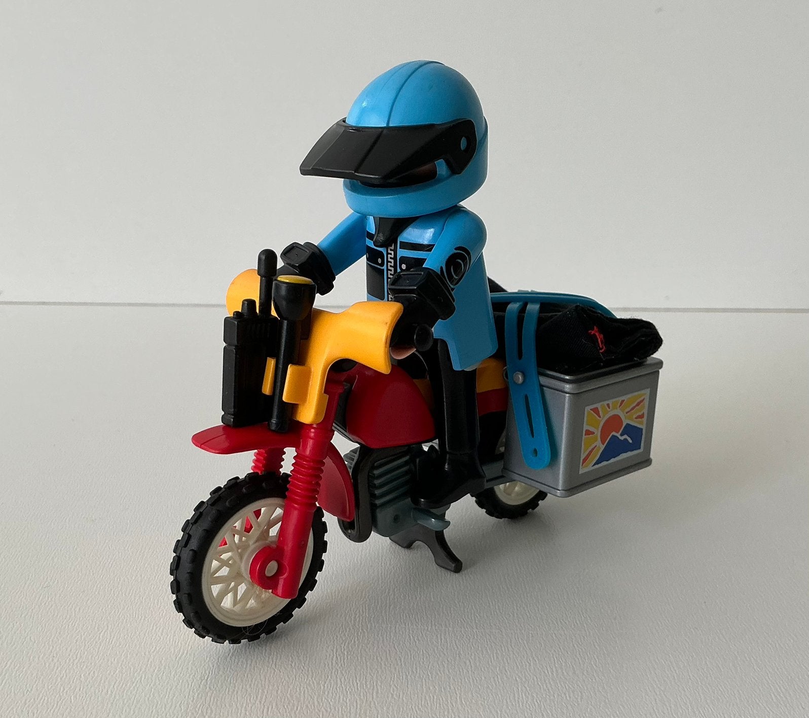 Playmobil 3222 lekker weg op de motor, Gebruikt, Complete set, Voertuig, Ophalen of Verzenden