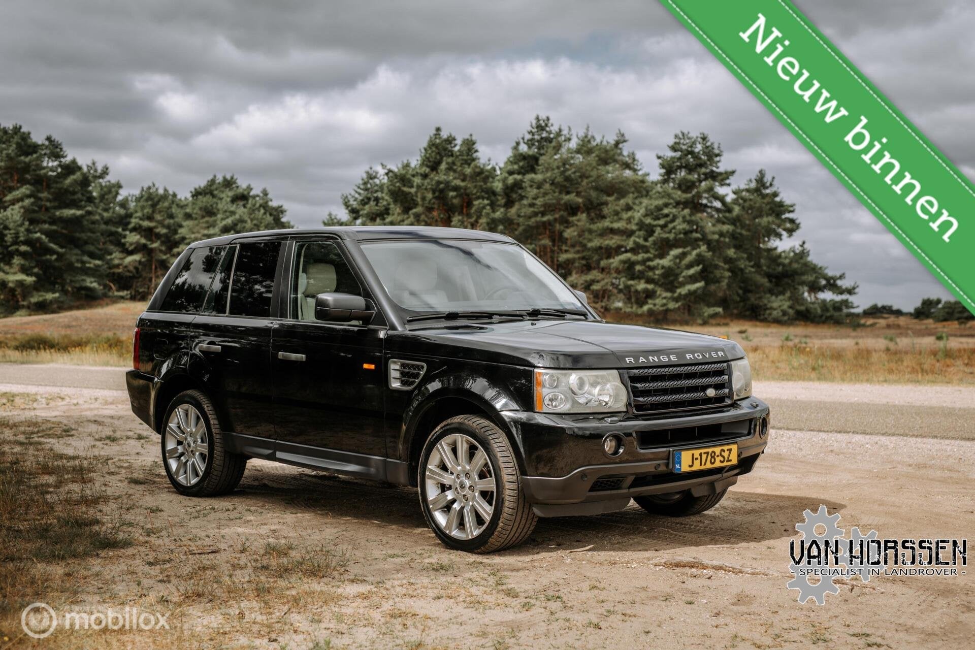 Land Rover Range Rover 4.2 V8 SC goed onderhouden!, Auto's, Automaat, Gebruikt, 8 cilinders, Zwart